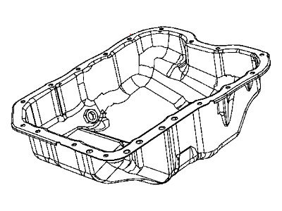 Ram Oil Pan - 5047566AC