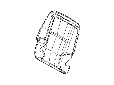 Dodge 1UL23HL1AA COVER Front Seat Back