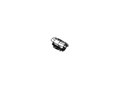 2014 Jeep Cherokee Air Bag - 1UU46DX9AC