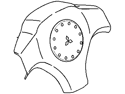 Dodge MR955076XA AIR BAG Driver