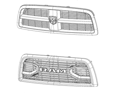 Ram 2500 Grille - 68366701AA