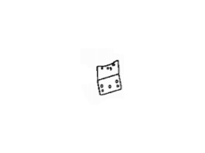 Dodge 68185703AA BRACKET Fascia Rear Valance Plate
