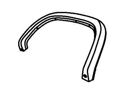 Ram 1EM12RXFAD MOLDING Wheel Opening Flare
