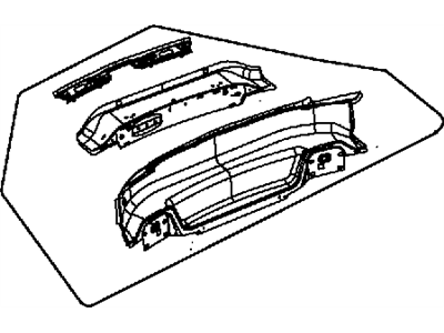 Mopar 4389584AD Panel Deck Lower Rear Closure