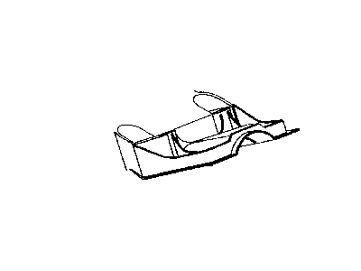 Dodge 55351184AB BRACKET Steering Column