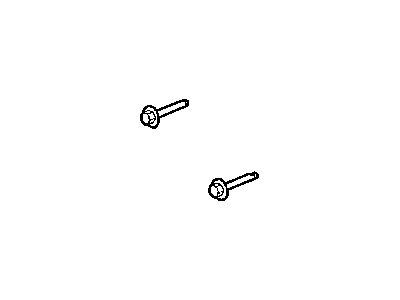 Jeep 6102142AA SCREW Hex Head M6x1x15