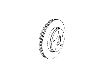 Jeep Brake Disc - 68040177AA