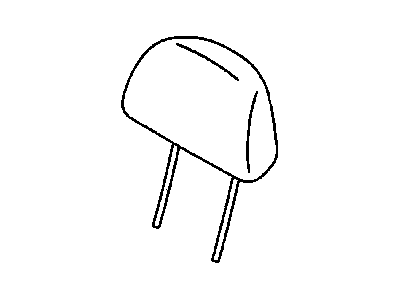 Chrysler MR611632 HEADREST Front
