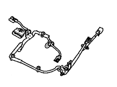 Dodge 68030925AA WIRING Seat