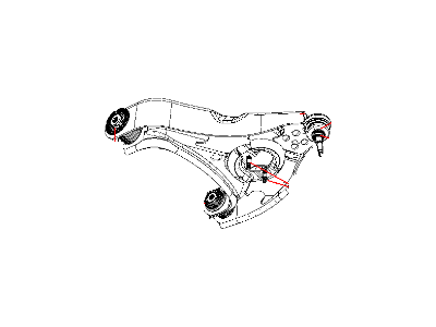 Dodge 52121520AA BUSHING Control Arm