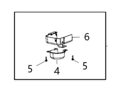 Jeep 68302026AA SKID PLATE Fuel Tank
