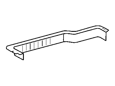 Dodge 5122825AA PANEL Sliding Door Trim