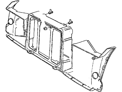 Dodge 4848199 RETAINER Radiator Closure