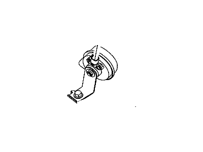 Mopar 5026155AE Horn And Bracket Low Note