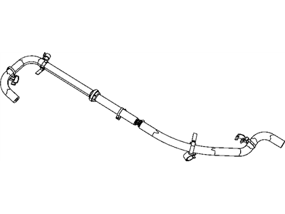 Mopar 4581553AB Hose Brake Booster Vacuum