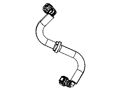 Dodge 4581554AD HOSE Brake Booster Vacuum