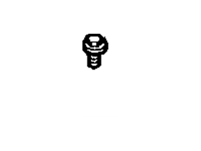Jeep 34201912 SCREW Self Tapping M6x1x14