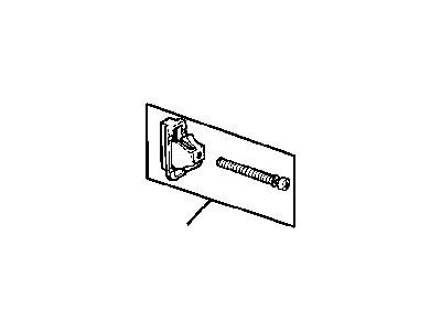Jeep 55054621AB SCREW AND NUT Headlamp Adjustment