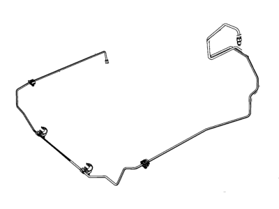 Jeep Gladiator Brake Line - 68346926AA
