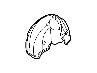 Dodge 4575415AF SHIELD Wheelhouse