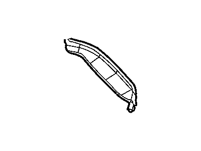 Dodge 4575249 PANEL Decklid Opening Lower Outer