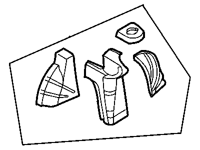 Mopar 4575427AJ Panel Wheelhouse