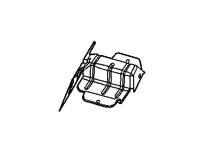 Jeep 55196740AB BRACKET Seat