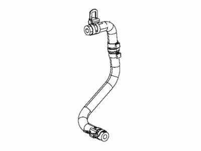 Dodge 68264816AB HOSE Coolant Bottle Vent