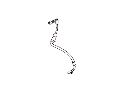 Jeep 5154169AB HOSE Brake Left Front