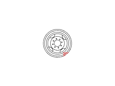 Dodge 5DB86P4A WHEEL Steel