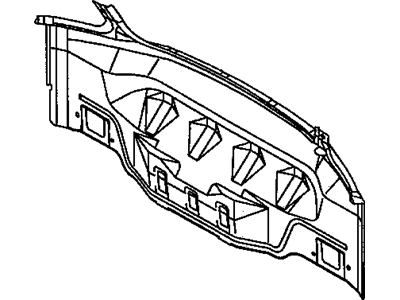 Chrysler MR954952 PANEL Rear End