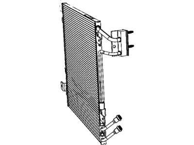 Jeep Wrangler A/C Condenser - 2AMC3768AA