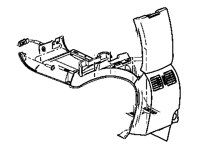 Chrysler 1AU931DVAA LID Storage Bin