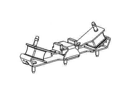 Ram 68271944AA ISOLATOR Transmission Mount