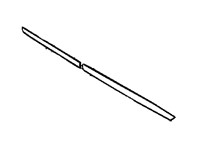 2008 Chrysler Aspen Door Moldings - 55078067AB