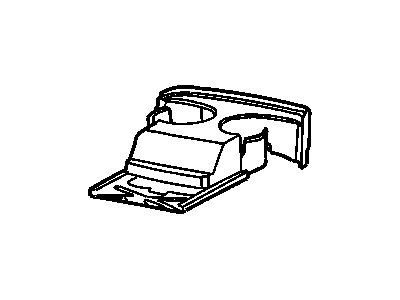 Jeep 5GL541DVAC CUPHOLDER Floor Console