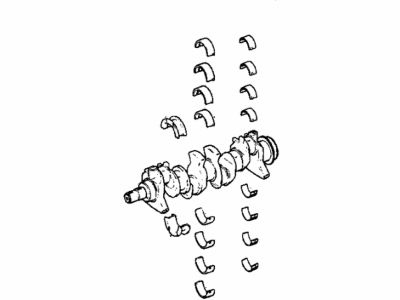 Jeep 53020329 CRANKSHAFT PACKAGE