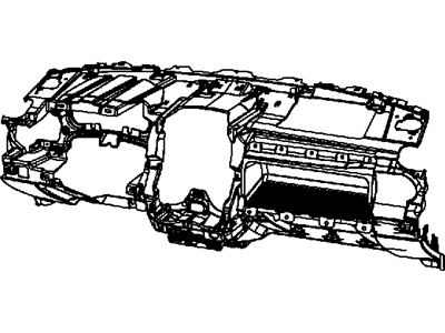 Mopar 1NH861DVAA Reinforcement Panel