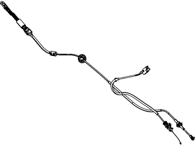 Chrysler 4683980AA CABLE Brake interlock