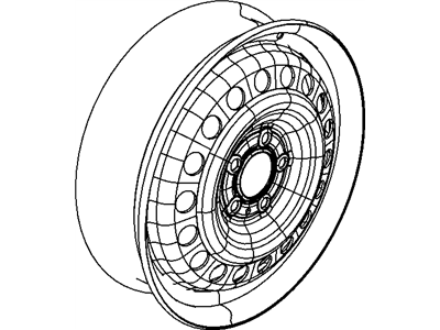 Dodge 52125071AA WHEEL Steel