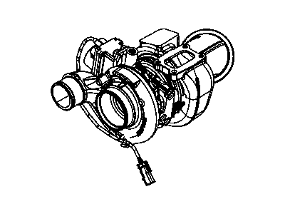 Ram 4500 Turbocharger - R8048234AF
