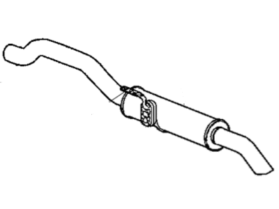 2007 Dodge Grand Caravan Exhaust Pipe - 4880842AB