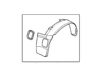 Mopar 4860308 Fender Liner