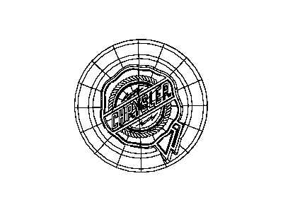 Chrysler 5290603AB CAP Wheel Center