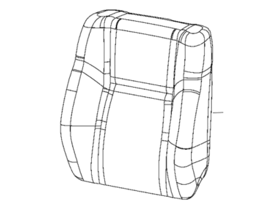 Dodge 5YB64DX9AA COVER Front Seat Back