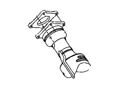 Chrysler PT Cruiser Catalytic Converter - 5085905AC