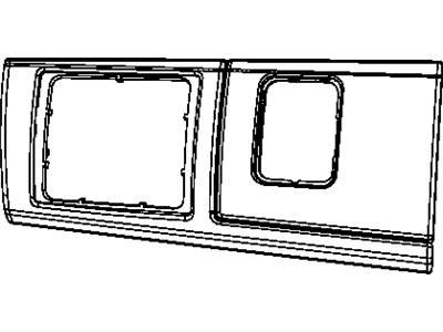 Ram 1PE41DX9AB BEZEL Headlamp Switch