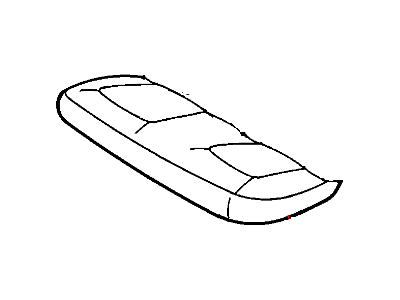 Chrysler 1CT241D2AA CUSHION Rear Seat