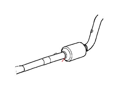 2004 Dodge Ram 1500 Catalytic Converter - 5290601AB
