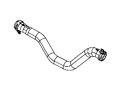 Mopar 55037850AE Hose Radiator Inlet
